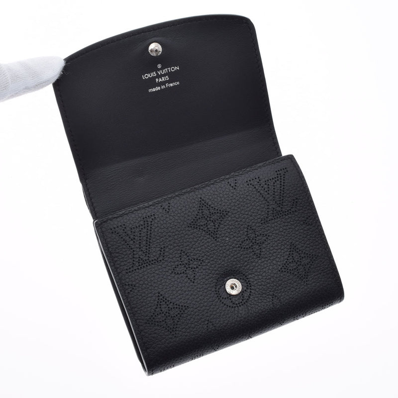 ルイヴィトンマヒナ ポルトフォイユイリス コンパクト ノワール