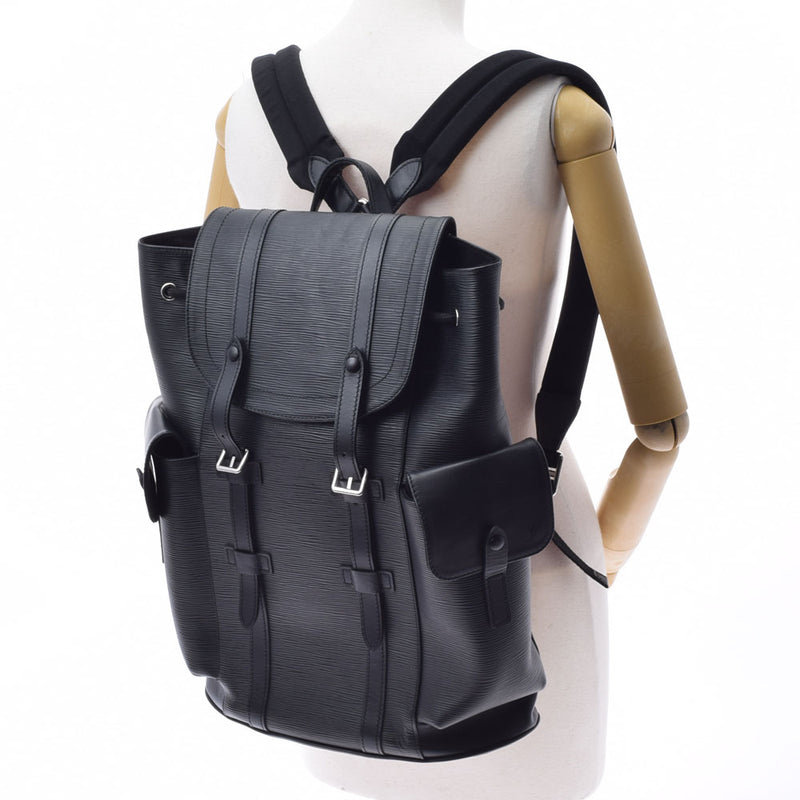 ルイヴィトンクリストファーPM 14127 ノワール メンズ エピレザー