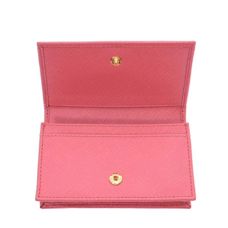 プラダ名刺入れ ピンク レディース カードケース PRADA 中古 – 銀蔵