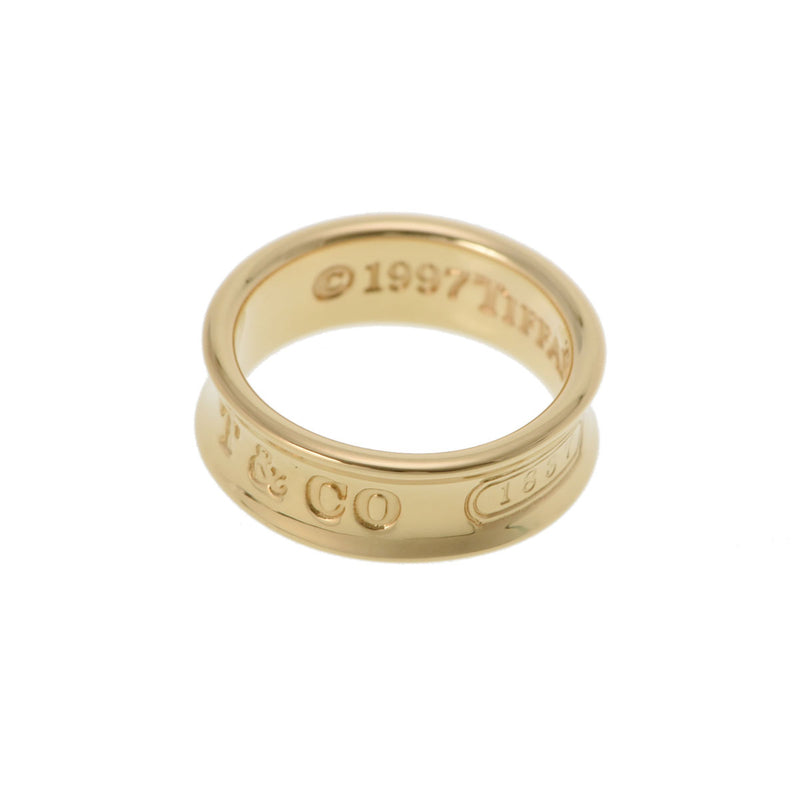 ティファニー1837 ナローリング レディース K18イエローゴールド