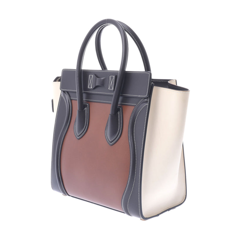 セリーヌラゲージ マイクロショッパー トリコロール レディース