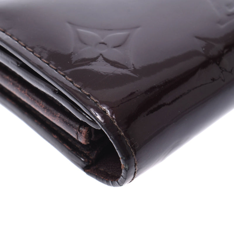 ルイヴィトンポルトフォイユサラ 旧型 14125 アマラント レディース