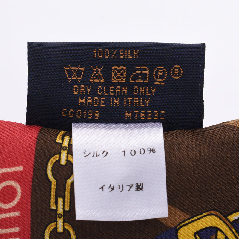 Louis Vuitton Bandeau BB Tribute Toe Black/Brown/Red Women's Scarf