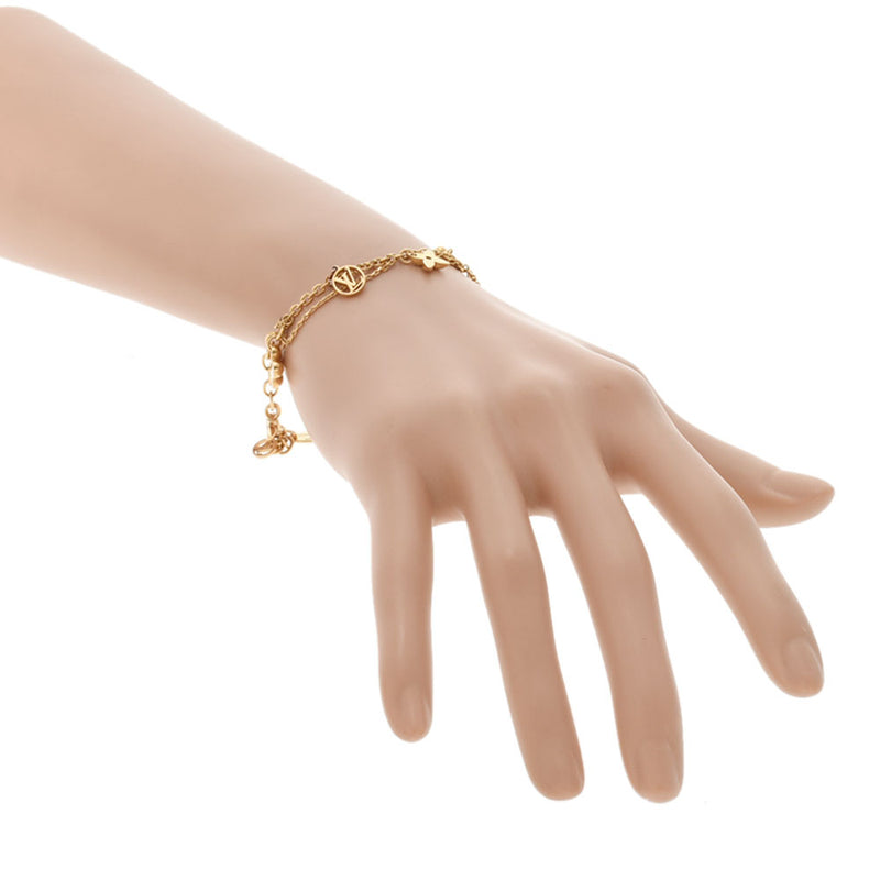 ルイヴィトンブラスレ ブルーミング モノグラム/LVサークル ゴールド