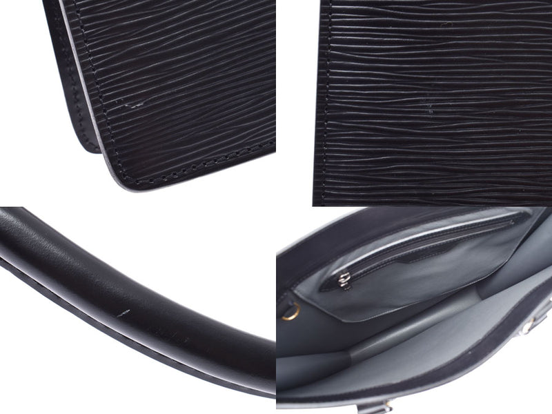 ルイヴィトン エピ サックプラ 旧型 黒 M59082 メンズ 本革 トート