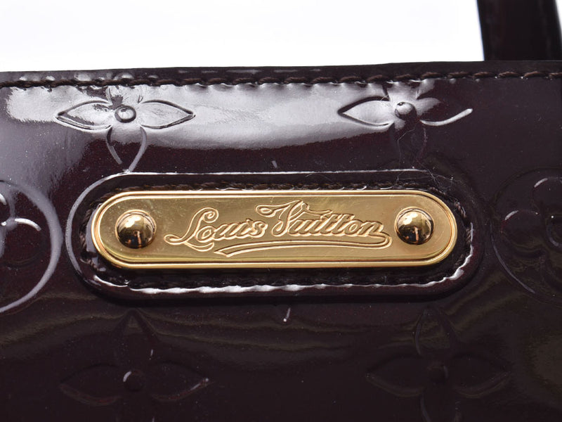 ルイヴィトン ヴェルニ ウィルシャーPM アマラント M93641 レディース