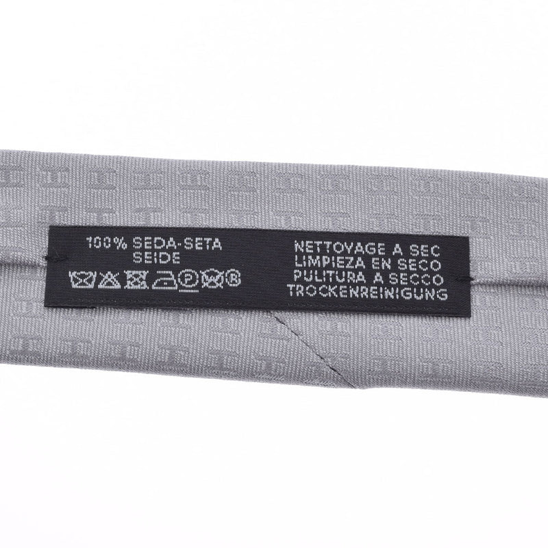 エルメスH柄 シルバー メンズ ネクタイ HERMES – 銀蔵オンライン