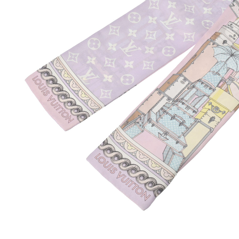 ルイヴィトンバンドー アラウンドザワールド モーヴ レディース シルク