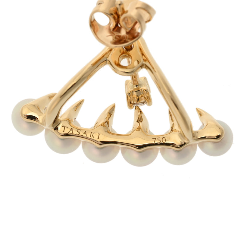 タサキ デインジャー ガルパー パール ダイヤ 片耳 レディース K18