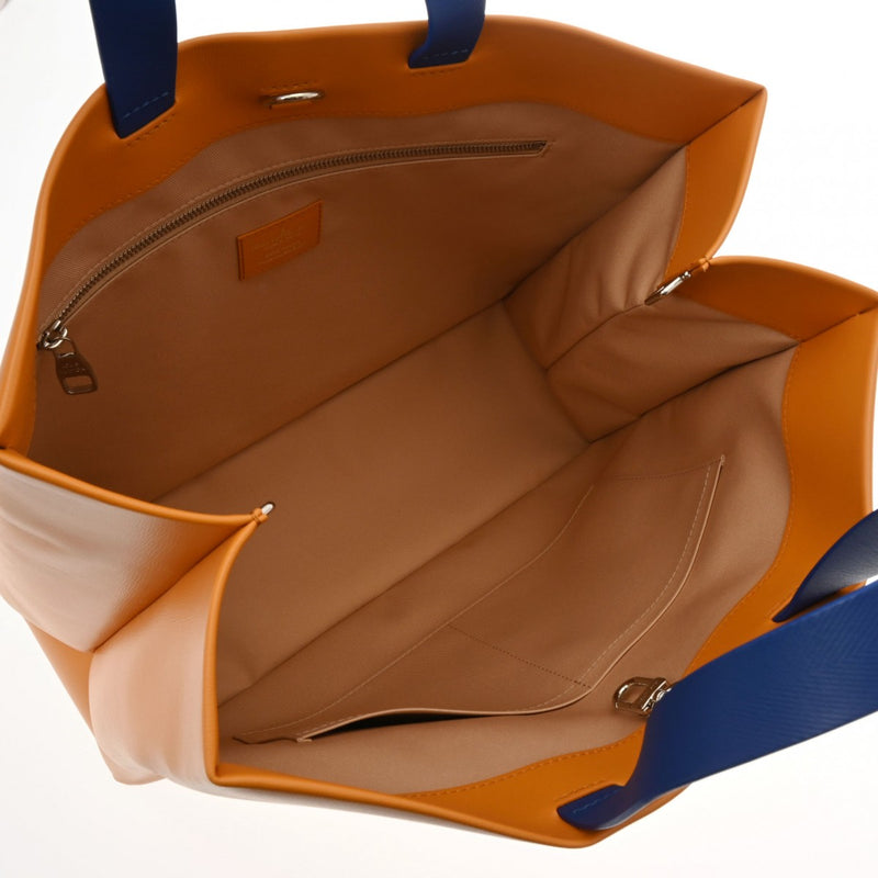 ルイヴィトンショッパーバッグ MM 53446 サフラン レディース レザー