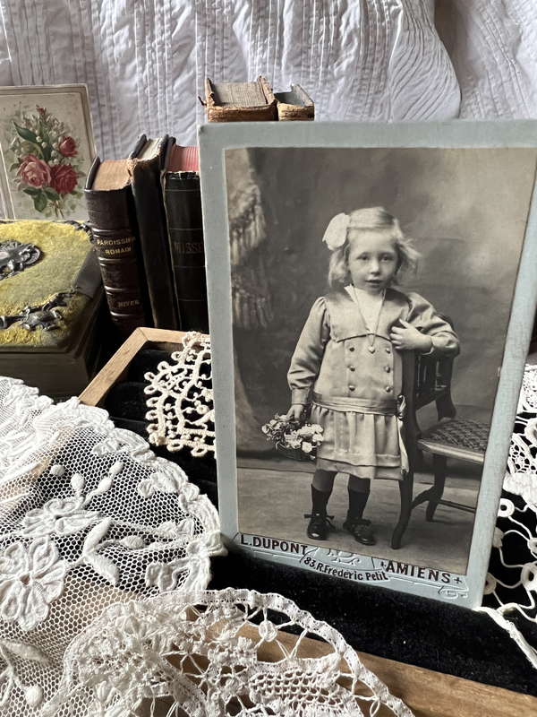 名刺版写真 カルトドヴィジット – France Antique 銀色アンティーク