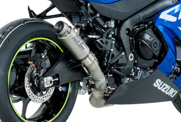 SCプロジェクト Suzuki GSX-R1000R 17-22 GP70-R スリップオン チタン