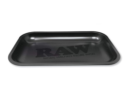 艶消しソリッドブラックボディーローリングトレイ/RAW SOLID BLACK