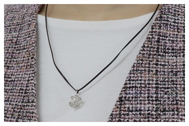 ミスマルノタマ ネックレス トップ 本革紐 ① 正規販売店