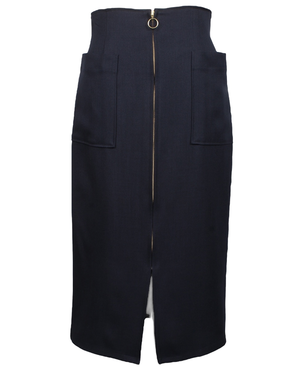 ソフトツイル両ポケタイトスカート - 12Twelve Agenda(トゥエルブ