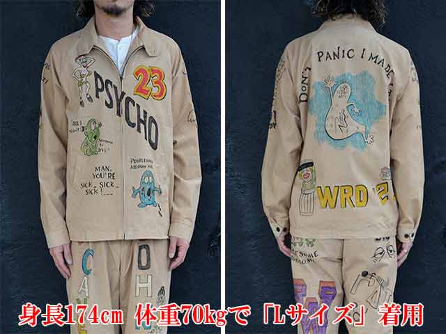 WEIRDO/ウィアード】2025SS「Psycho WEIRDO Jacket/サイコウィアード