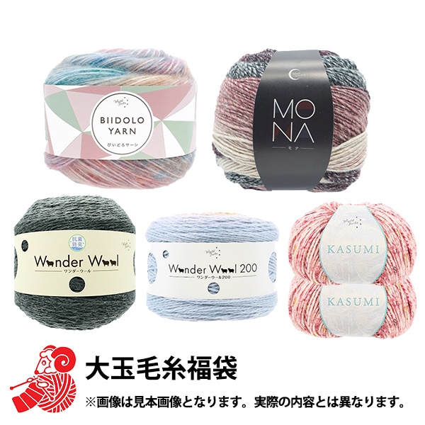 御一人様 一つまで購入可能】2026年 お楽しみ袋 『大玉毛糸 お楽しみ袋