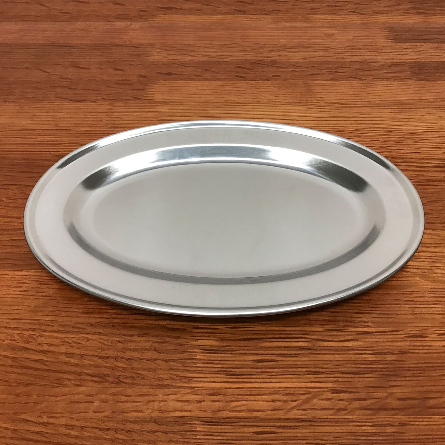 6枚/縦15×横22.2cm】ステンレス小判皿22｜業務用備品の通販【飲食店