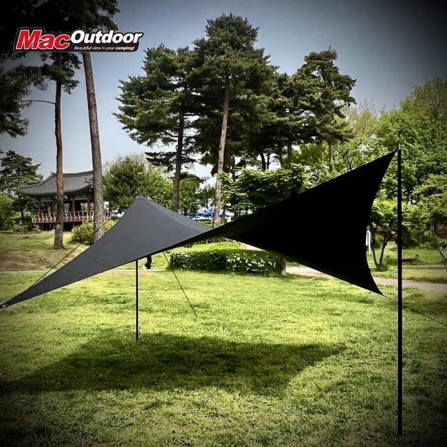マックアウトドア Mac Outdoor Mac One wingタープ | ガレージキャンプ