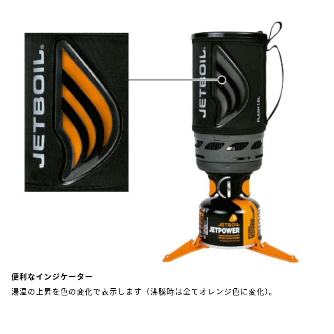 ジェットボイル JETBOIL フラッシュ1.0L | ガレージキャンプストア