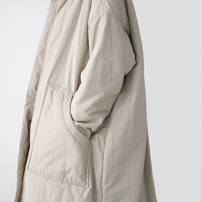 ata アタ coat 1. 中綿コート ベージュ 52110244 CLASKA クラスカ