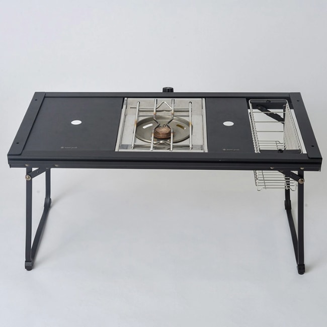 スノーピーク snow peak ステンレストレーハーフユニット ブラック