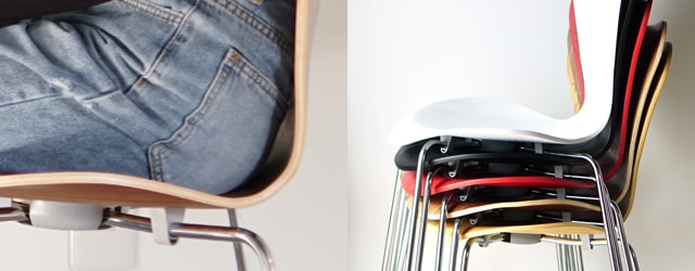 セブンチェア（リプロダクトモデル）｜デザインと使い心地の良さで