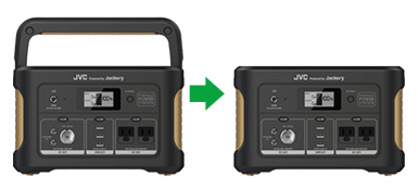 JVCKENWOOD Powered by Jackery ポータブル電源 BN-RB62-CK ｜ 天体