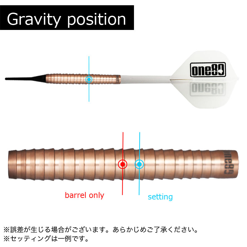 ワンエイティー ニケ ローズゴールド 20g One80 NIKN Rose Gold ダーツ