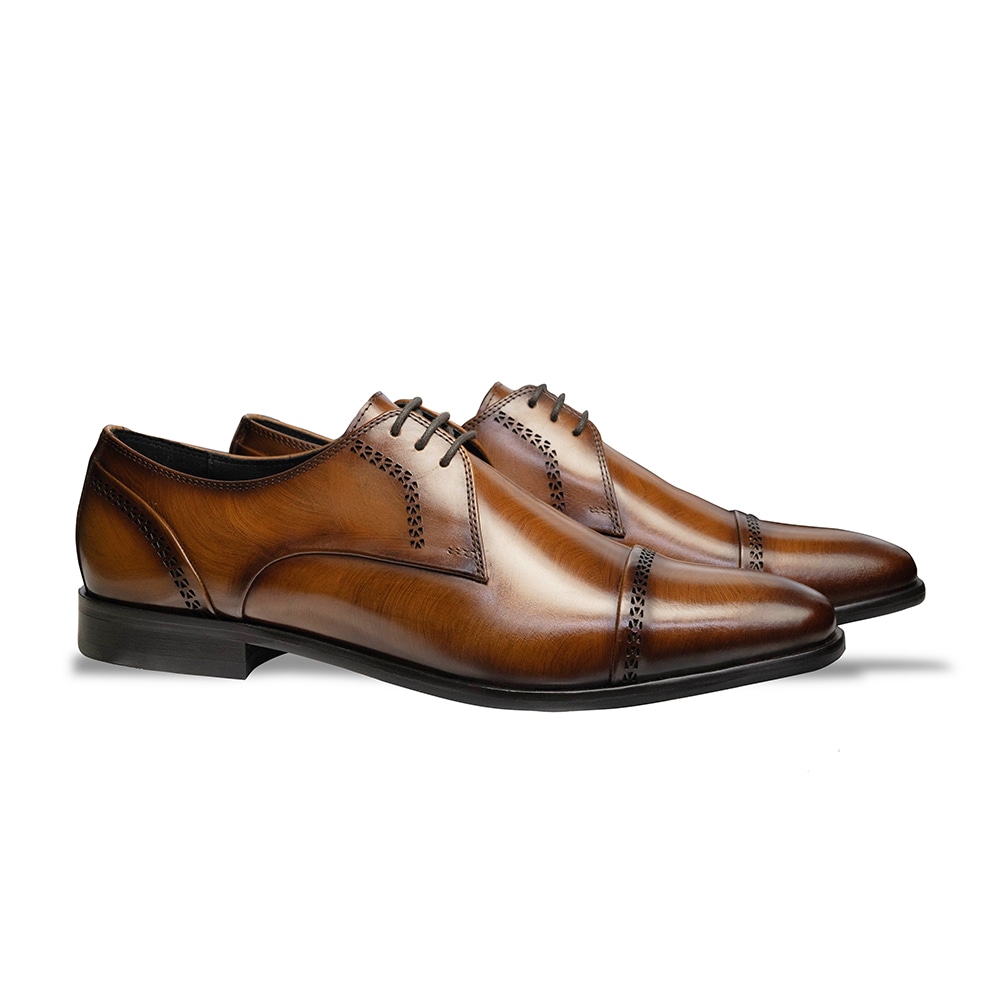 ビジネスシューズ メンズ 革靴 ストレートチップ ドレス 外羽根