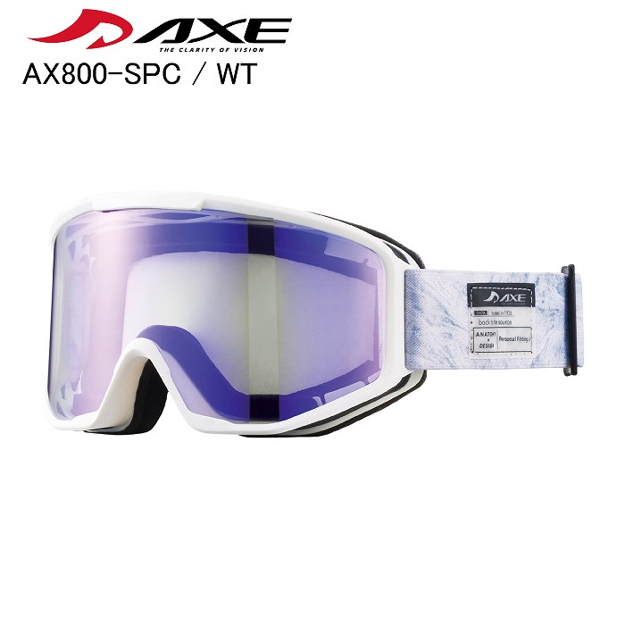 AXE アックス AX800-SPC GOGGLES WT AX800-SPC ゴーグル アックス
