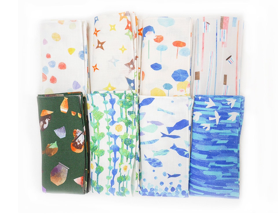 1/6fabric 麻のハンカチ 34×34cm (BOXギフト対象) | ブランド別,ら行,1