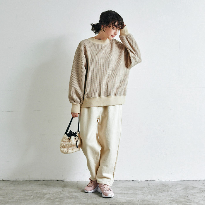 新色入荷！NARU(ナル) AWダブルワッフルPO 652000 | 2025秋冬 新作/再