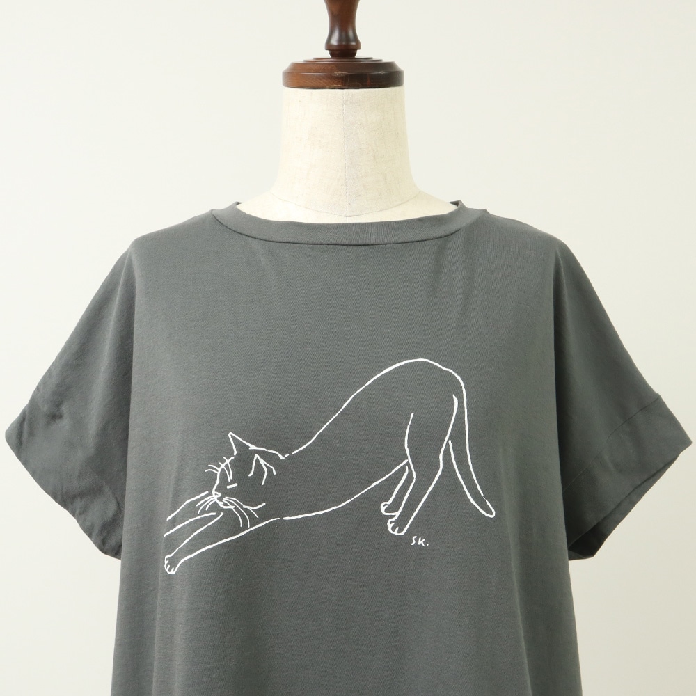 NARU(ナル) ナチュラルソフト天竺のび猫T 662026 | all_items | NARU