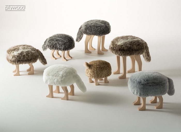 アニマル スツール S [ フォックス グレー ] ANIMAL STOOL | 新着