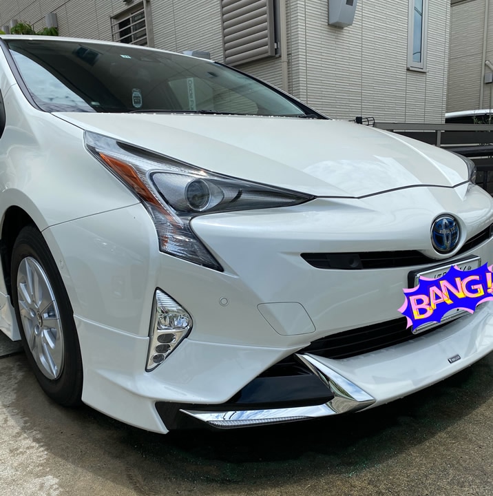 プリウス50系専用 フロントスポイラー モデリスタ(ICONIC STYLE)を販売