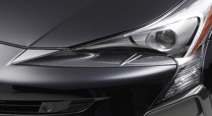 プリウス50系専用 LX-MODE ヘッドライトアンダーガーニッシュを販売中