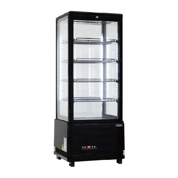 業務用 4面ガラス冷蔵ショーケース フォーシーズンシリーズ R4G-105SLB