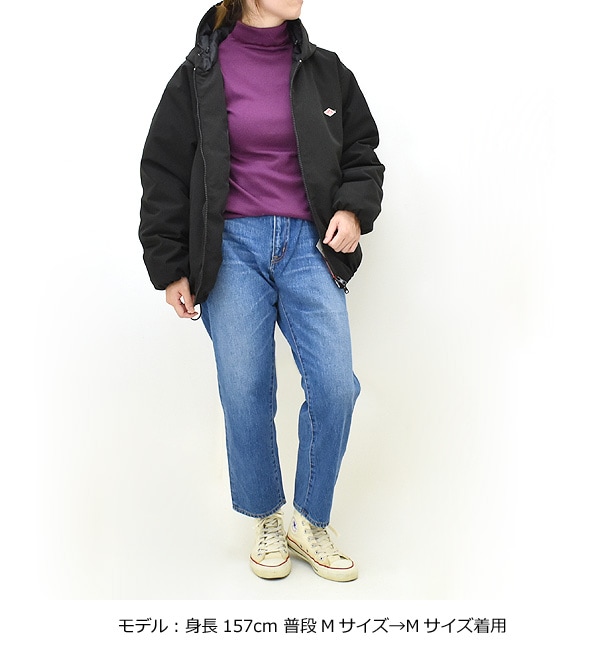 DANTON ダントン フード ショートダウンジャケット DT-A0530TET