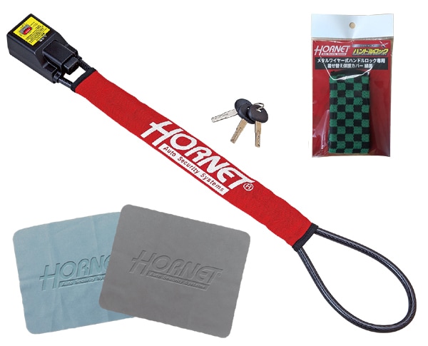 着せ替え保護カバー市松模様 緑黒付き！加藤電機 HORNETメタルワイヤー