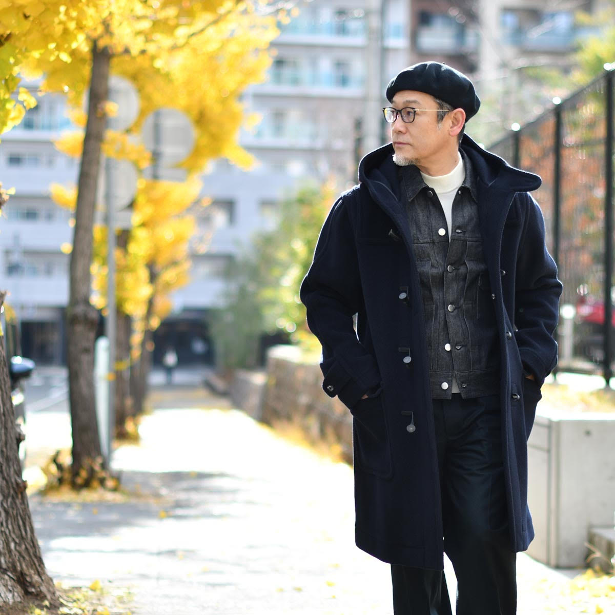 INVERTERE【インバーティア】ダッフルコート NEWTON ABBOT REGULAR FIT