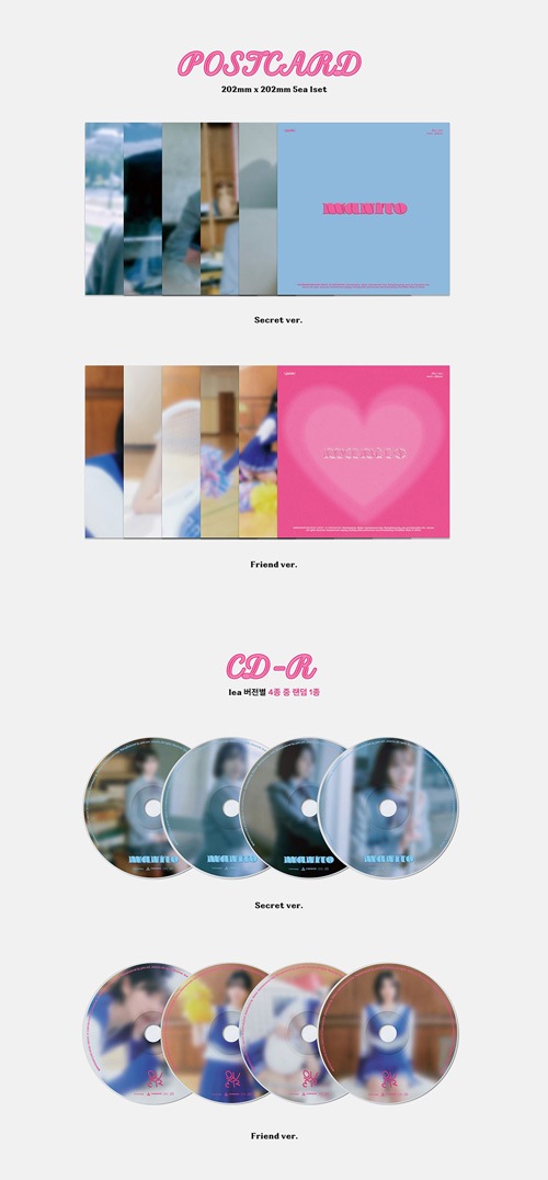 韓国音楽 QWER - 1stミニアルバム 「MANITO」 (ランダム発送/CD+フォト