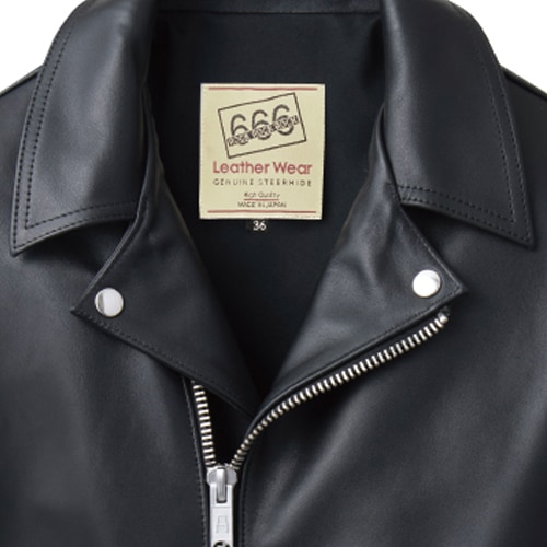 LJM-27TF プレーンバックサイドベルト ライダースジャケット｜『666