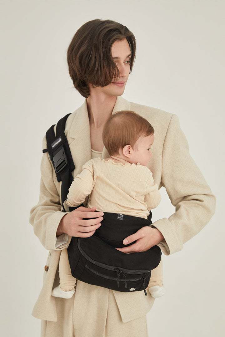 グスケット365抱っこ紐Plus【抱っこ紐+バッグ】ブラック – GOOSEKET.JP