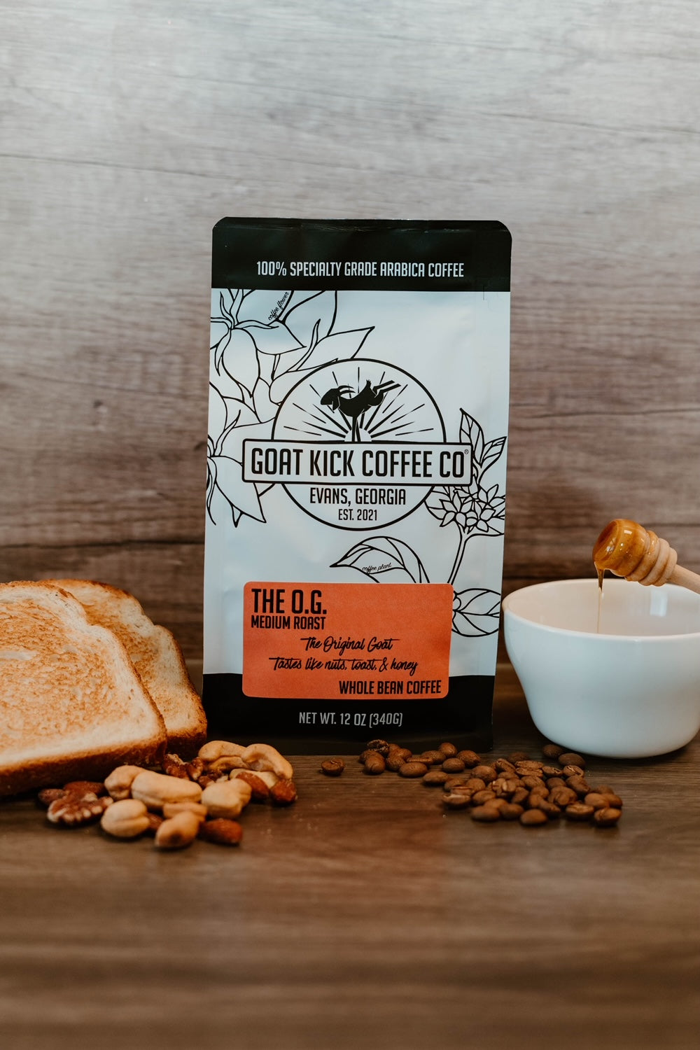 The OG Blend (The Original Goat Blend) Medium Roast Coffee Beans