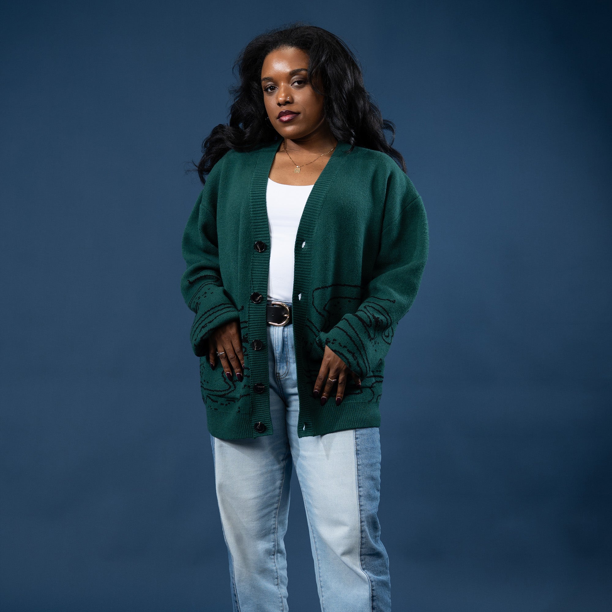 Attack Cardigan - Godzilla Variant