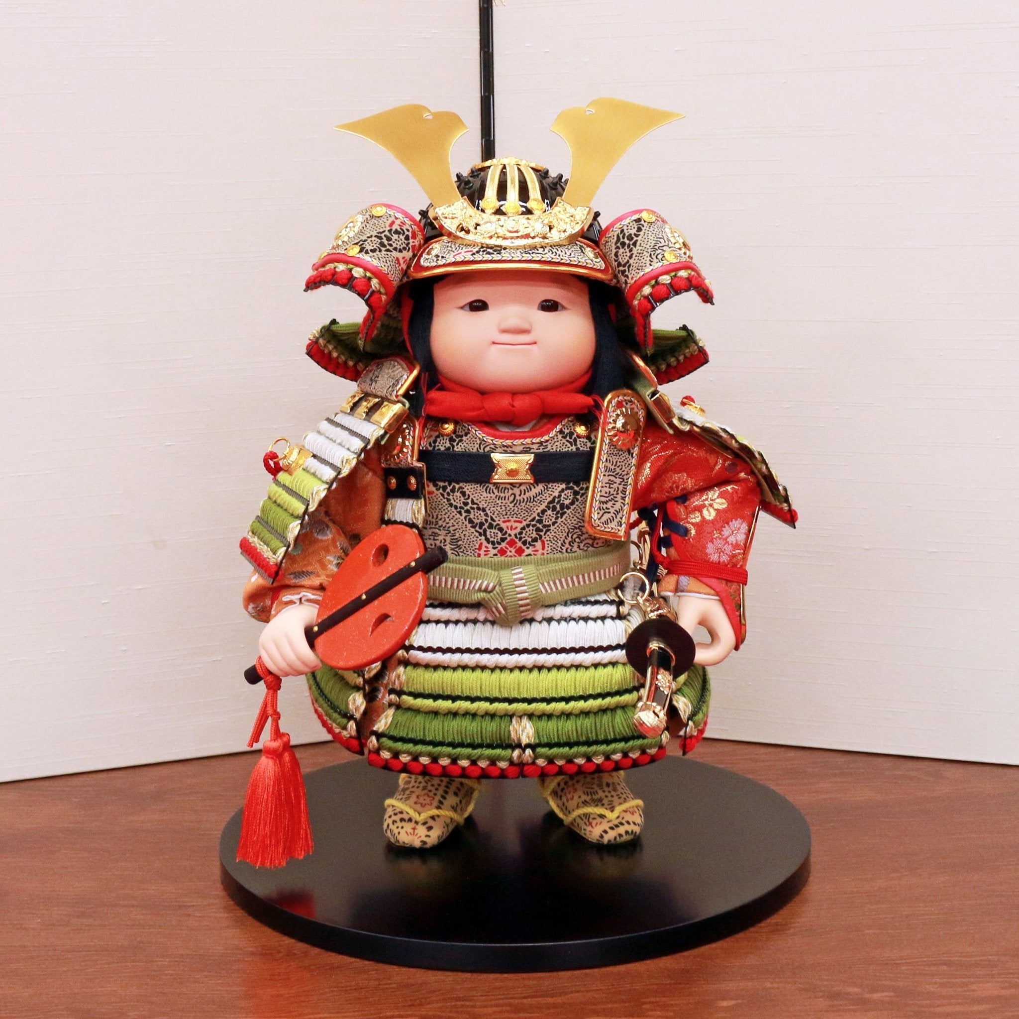 横幅45cm｜子供大将飾り 大翔(ひろと)｜かわいい5月人形｜幸一光