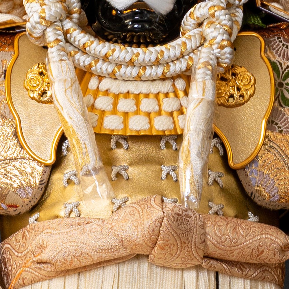 横幅85cm｜翠鳳作 10号鎧 ｜ 武将 徳川家康金｜気品ある5月人形