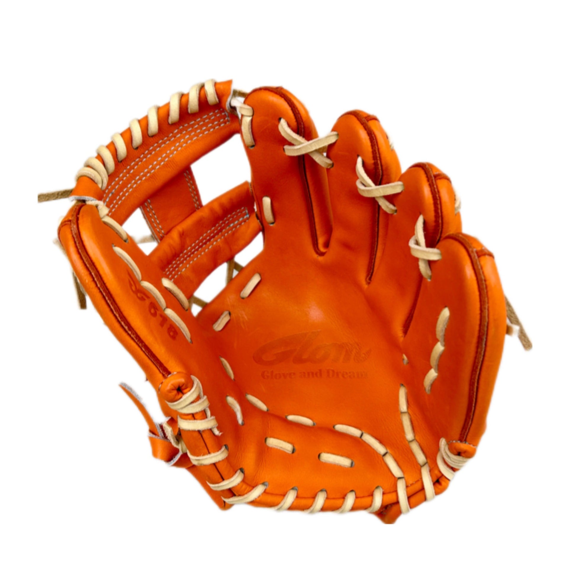 硬式用｜内野手用｜618型｜Glom定番48｜ジュテルレザー｜未型付/型付済