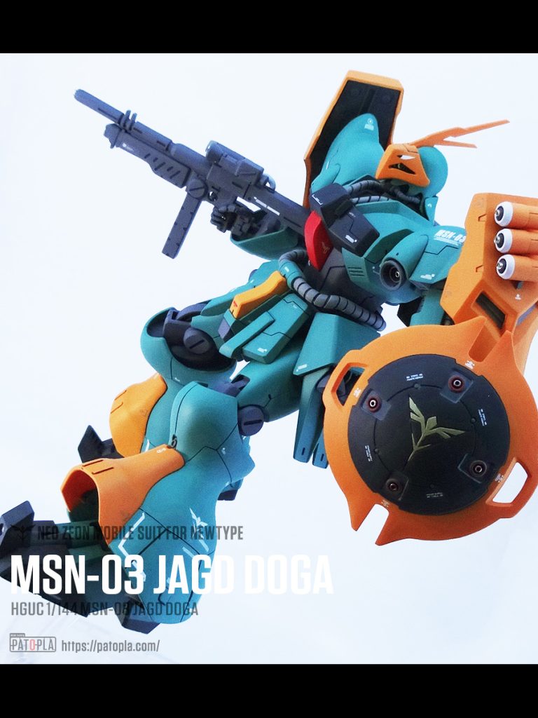 HGUC 1/144 ヤクト・ドーガ（ギュネイ・ガス専用機）改修・全塗装
